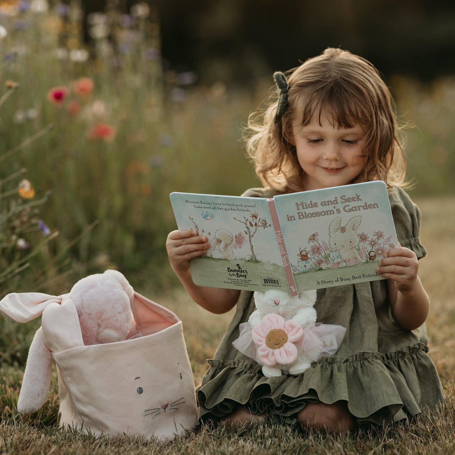 Blossom Bunny Gift Bucket Set