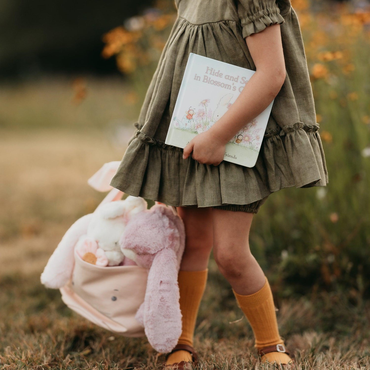 Blossom Bunny Gift Bucket Set