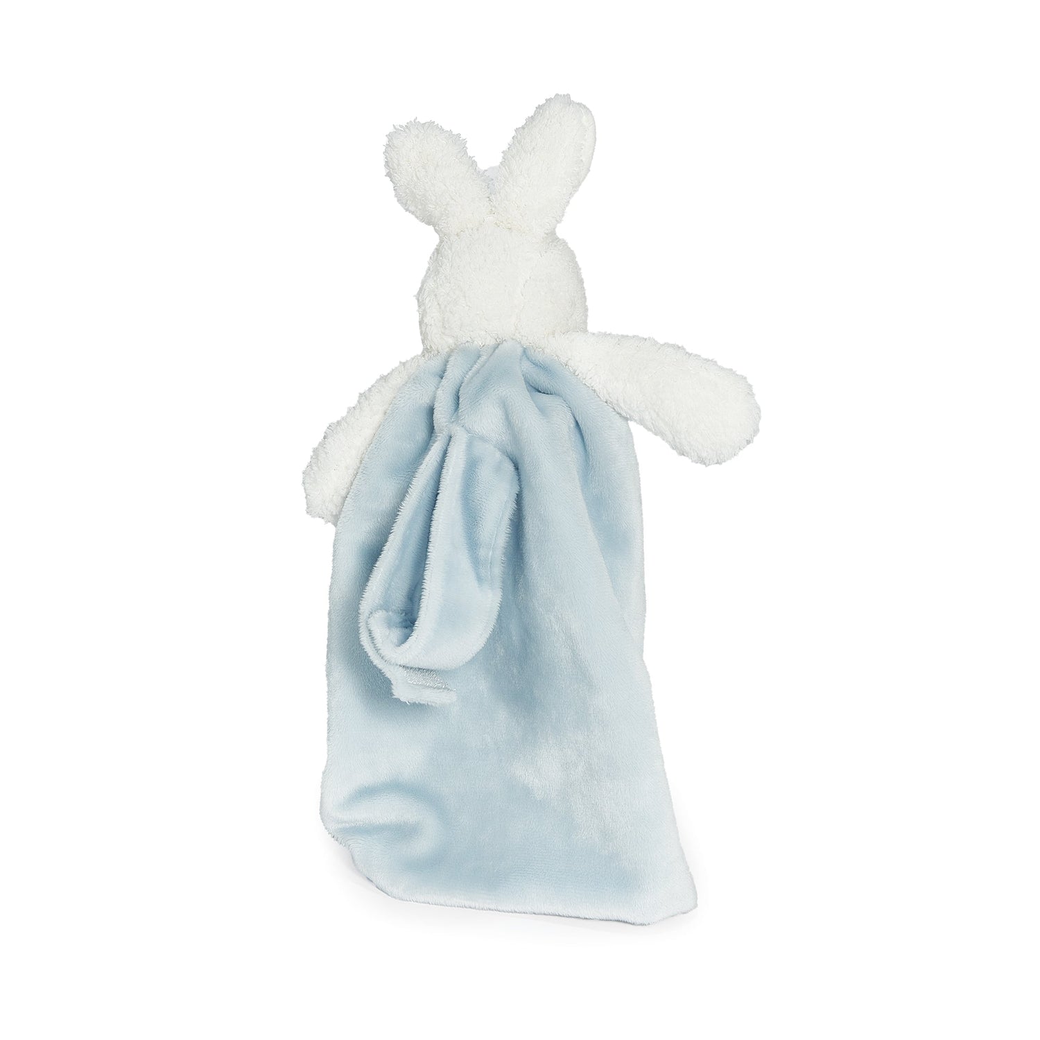Bud Bunny Bye Bye BuddyPlush Bunny Buddy Blanket – 11 in Travel Lovey, Blue