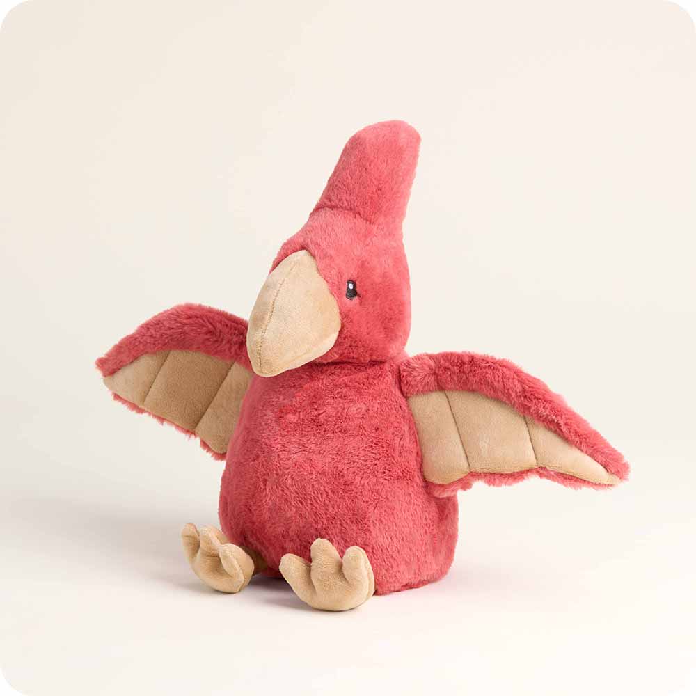 Pterodactyl adorable dino is microwave-safe for cozy snuggle