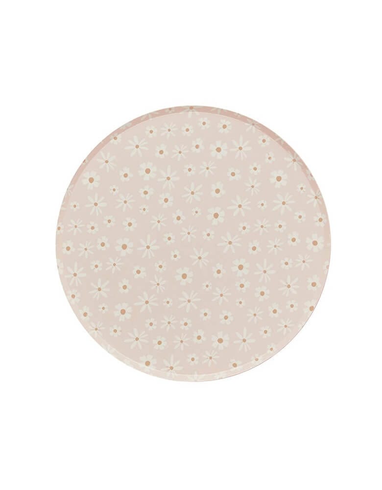 Pastel Floral Scalloped Plates – 9