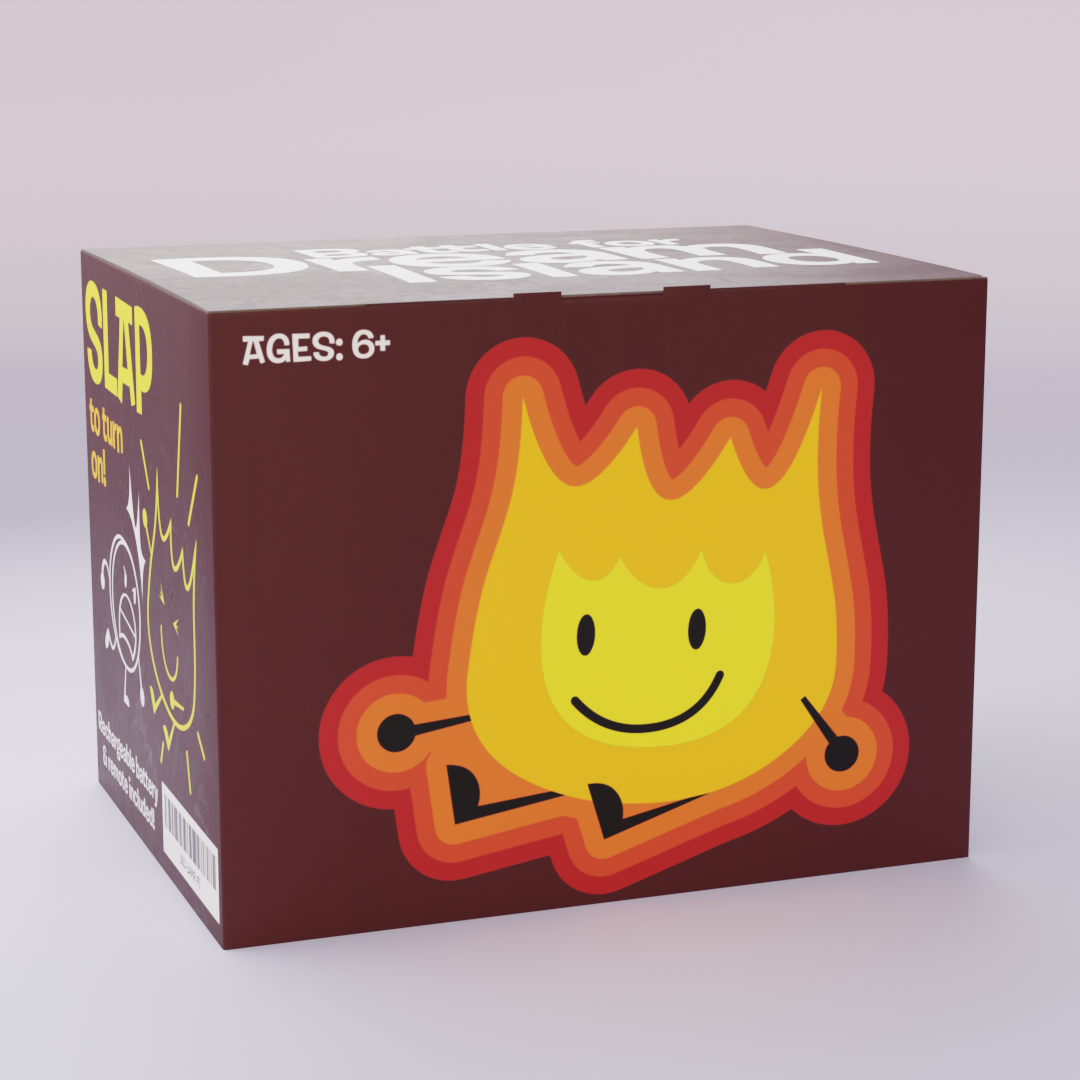 Firey Fire Lamp Children'S Plush Toys