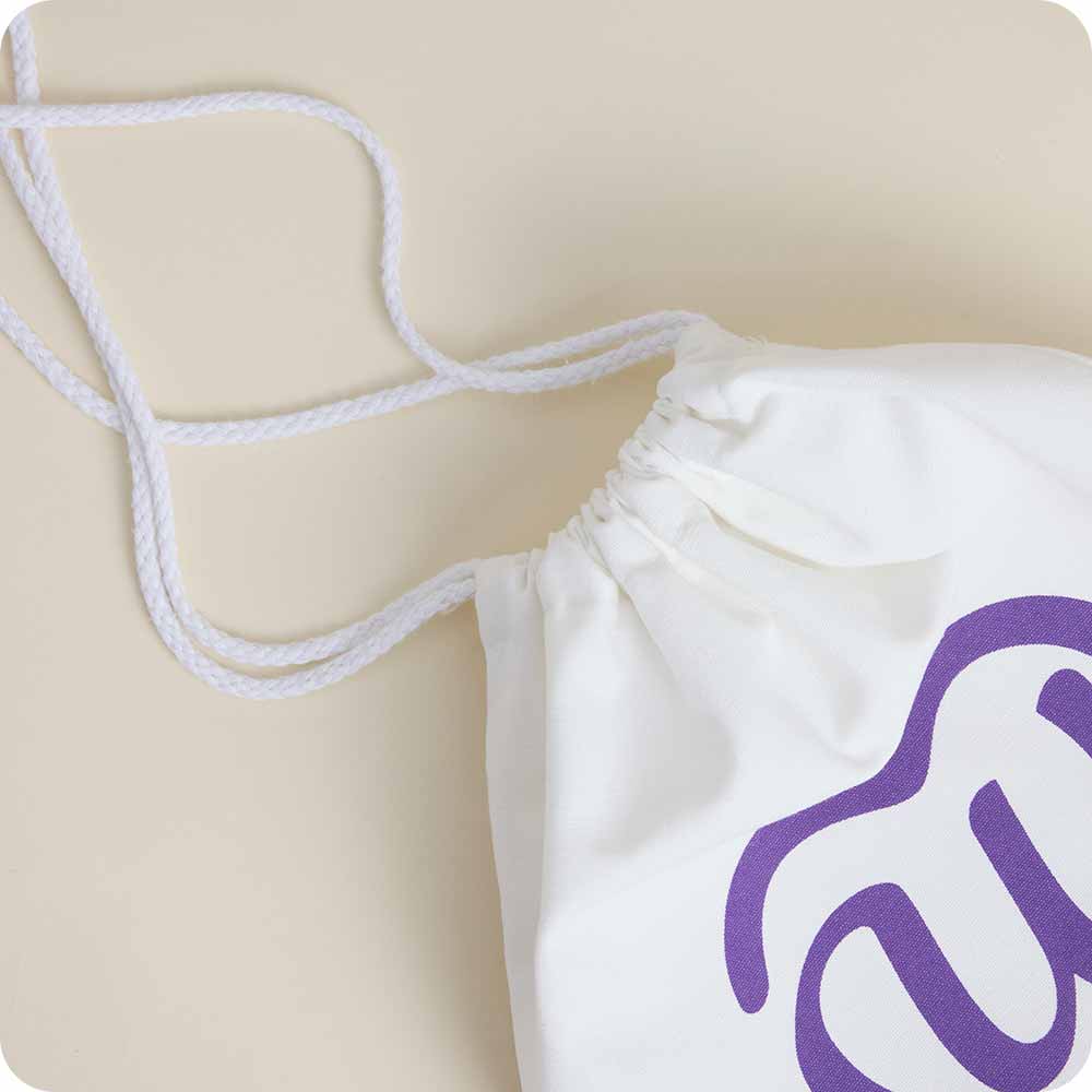 Microwave-Safe Reusable Canvas Gift Bag