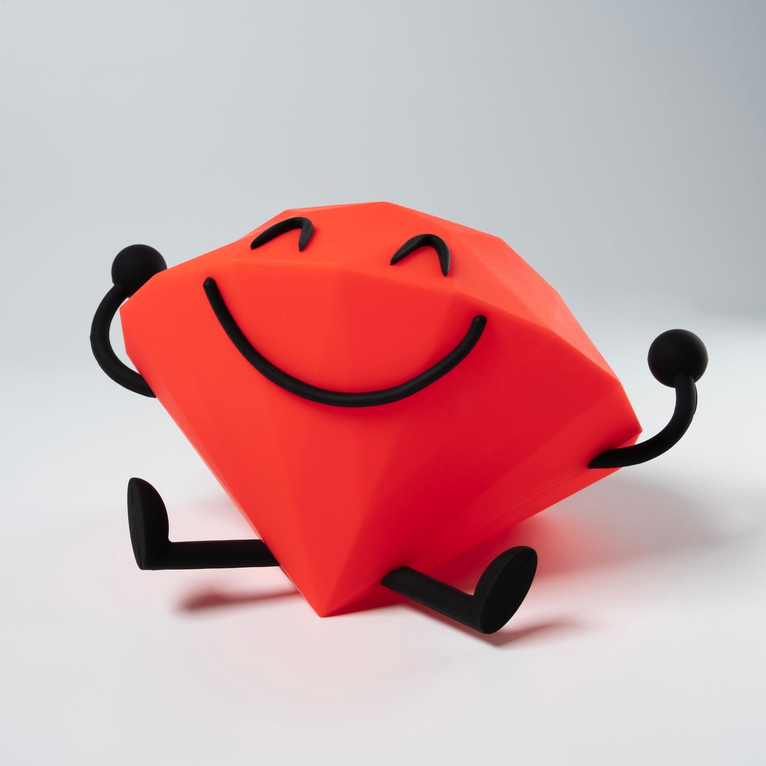 Ruby Gem Lamp - Silicone LED Gem-Shaped Lamp