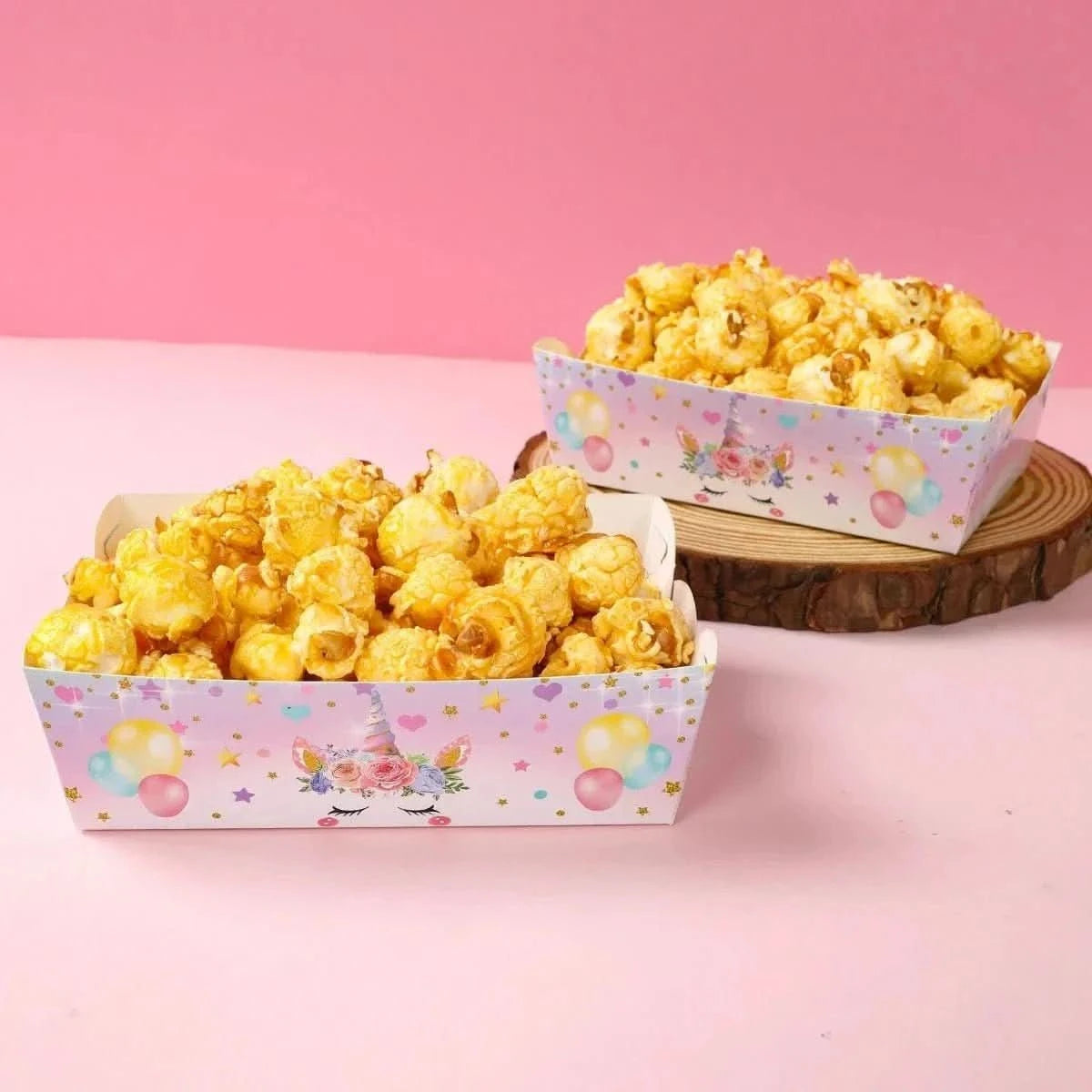 Unicorn Snack Boxes – Paper Trays for Birthday & Baby Shower Party Supplies - Waydiy