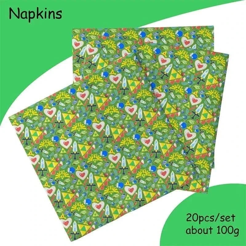 Disposable Paper Tableware Set – Cartoon Party Supplies for Birthdays & Events - Waydiy