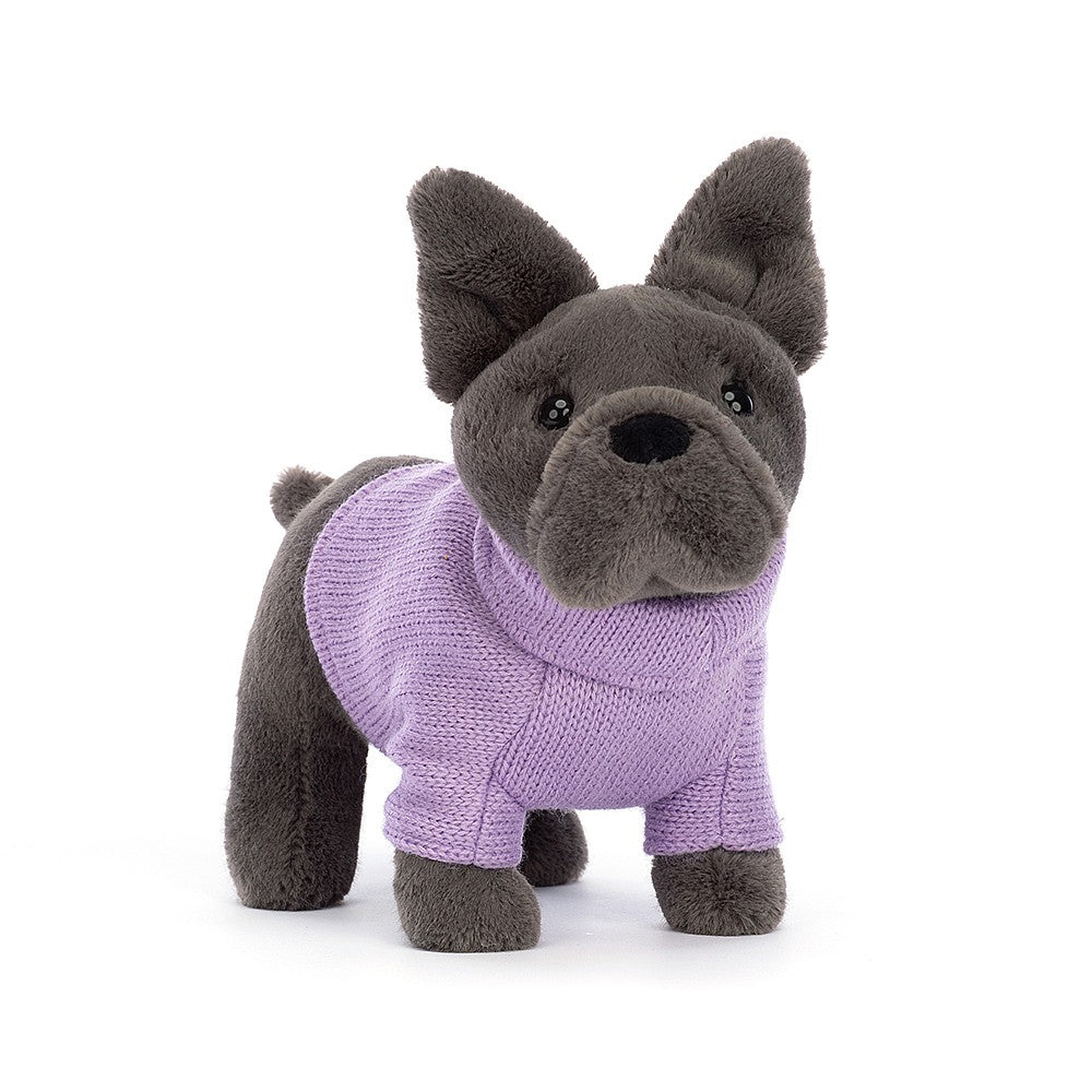 Sweater French Bulldog Purple 19cm