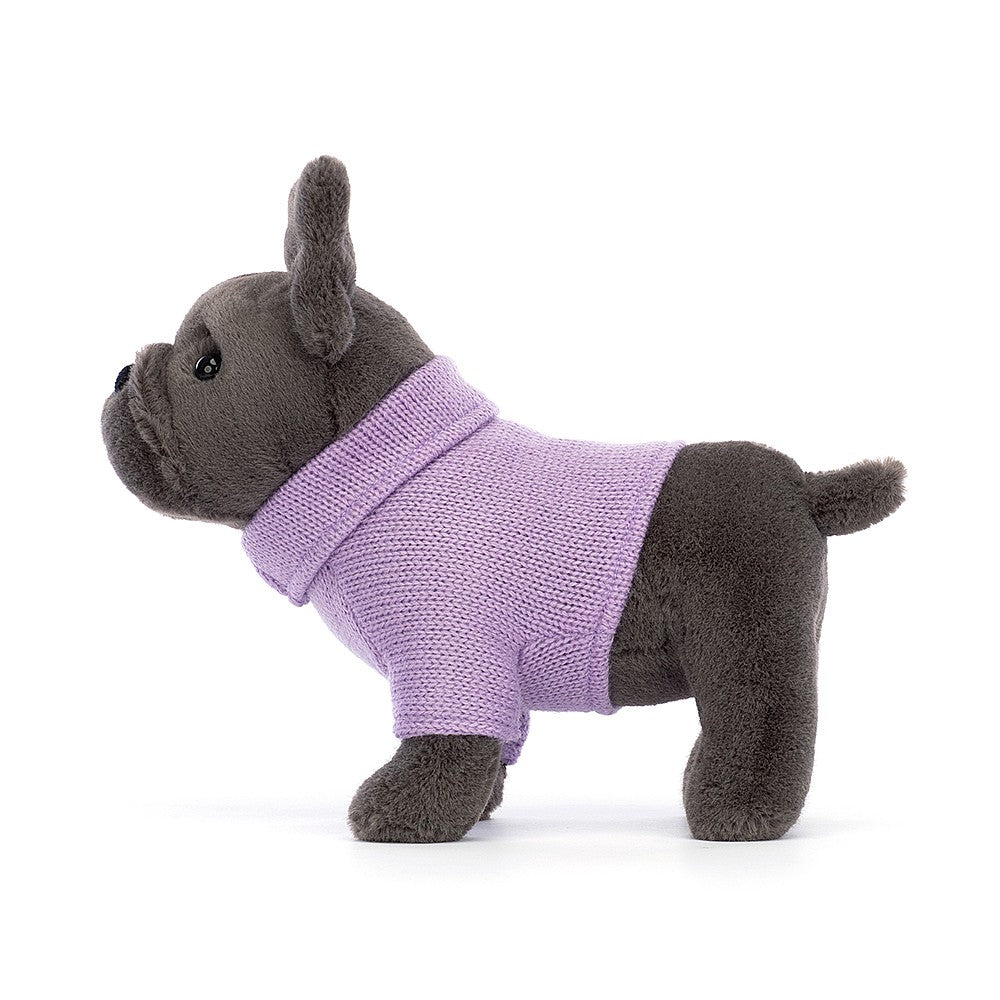 Sweater French Bulldog Purple 19cm