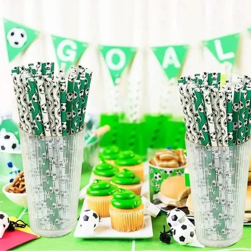 Sports Ball Popcorn Boxes – Snack Containers for Birthday & Party Decorations - Waydiy