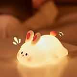 Rabbit LED USB Rechargeable Silicone Night Light