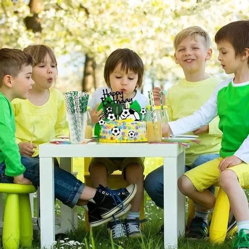 Sports Ball Popcorn Boxes – Snack Containers for Birthday & Party Decorations - Waydiy