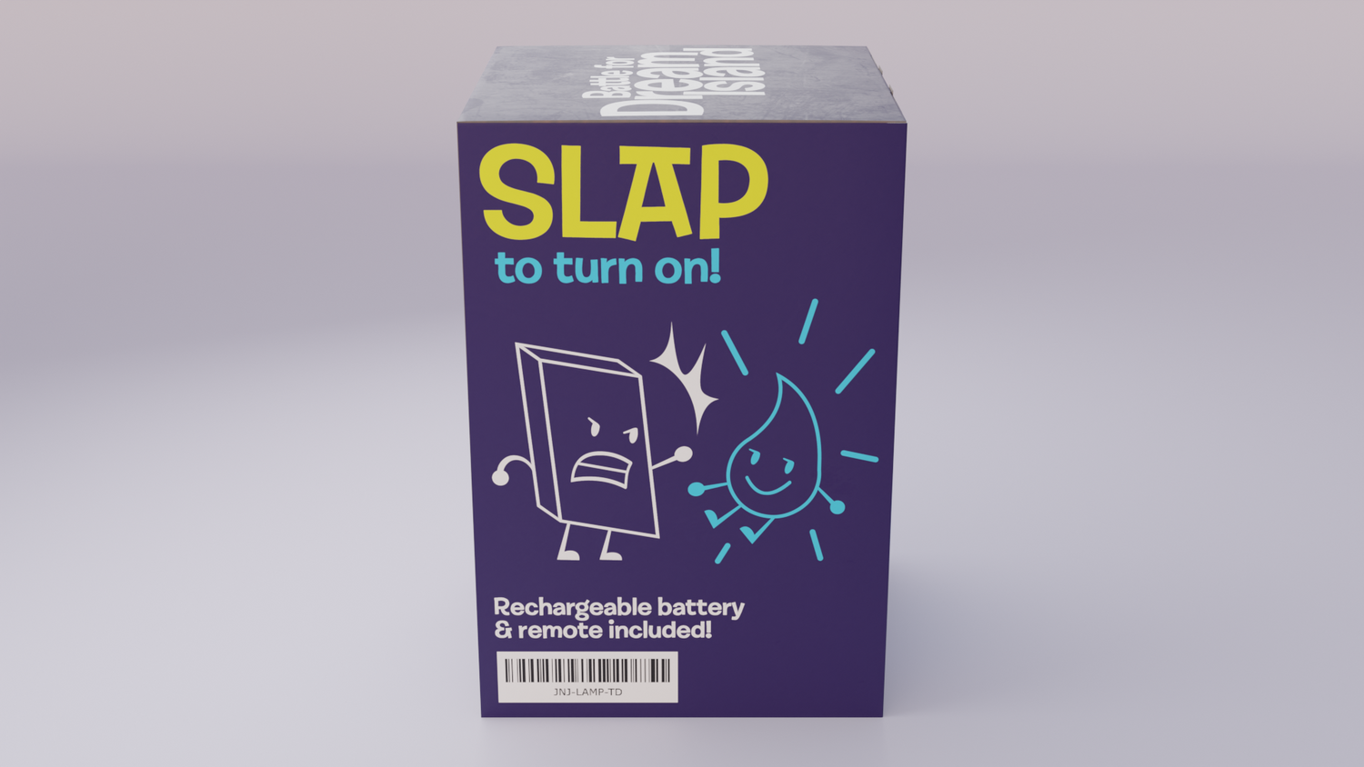 Soft Silicone LED Tear-Drop Lamp – Sound-Reactive, Rechargeable