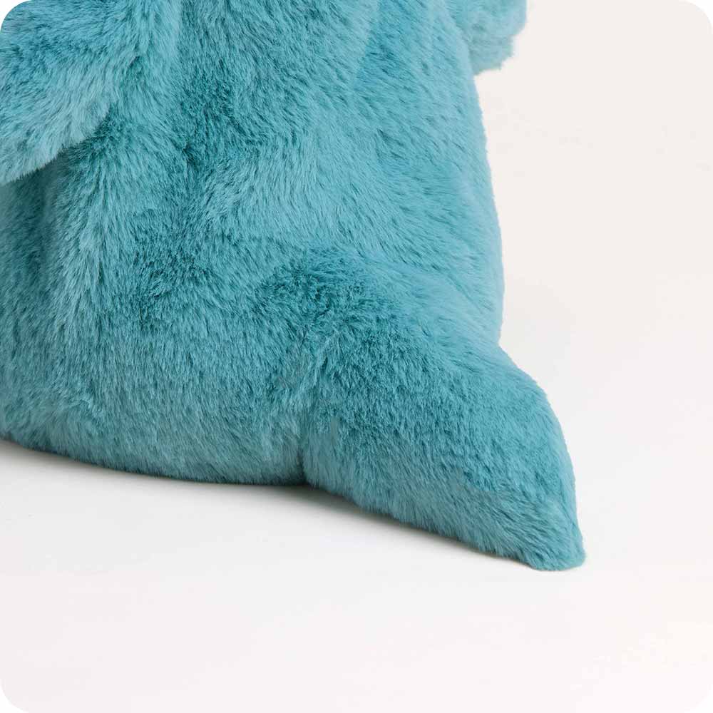 Velociraptor adorable dino is microwave-safe for cozy snuggle