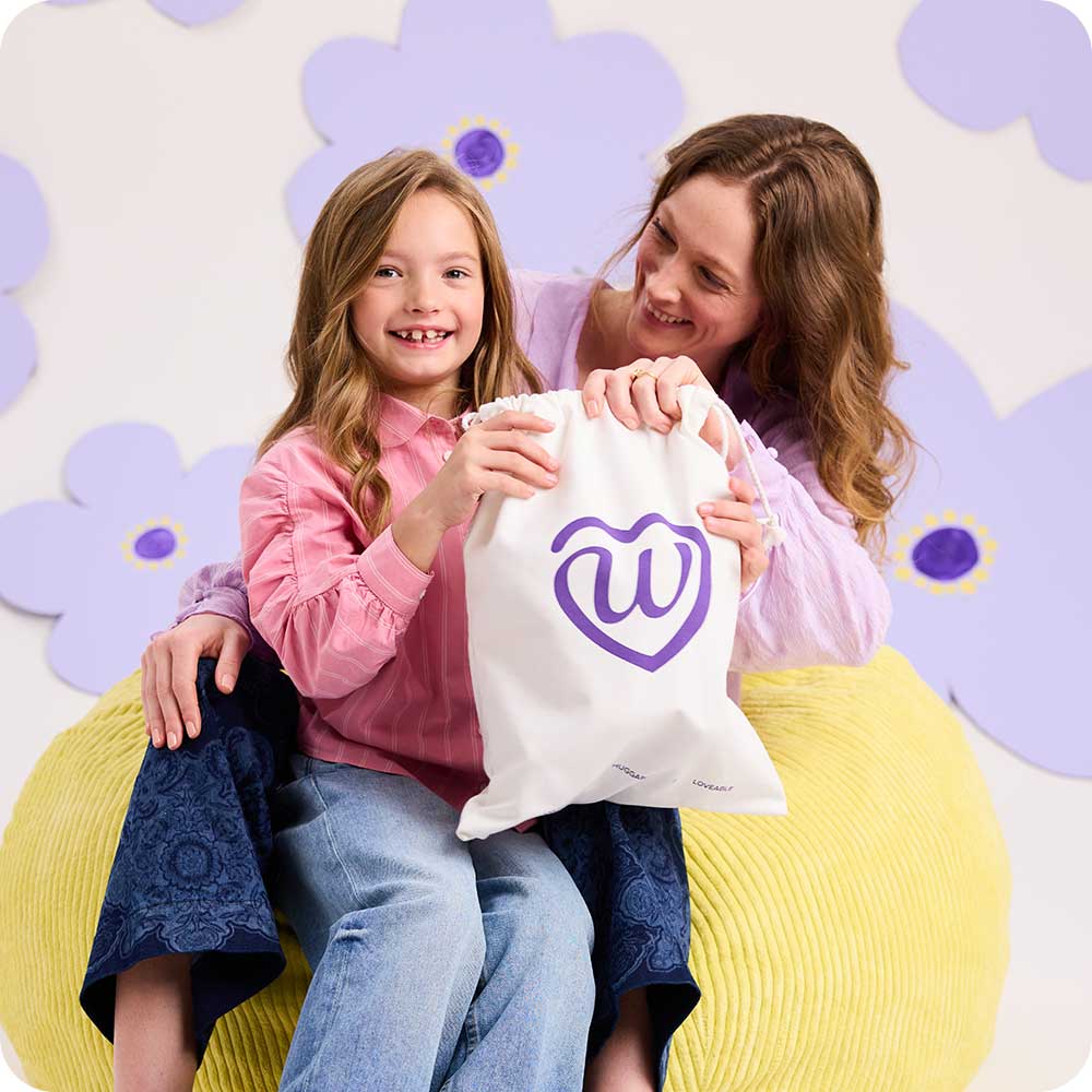 Microwave-Safe Reusable Canvas Gift Bag