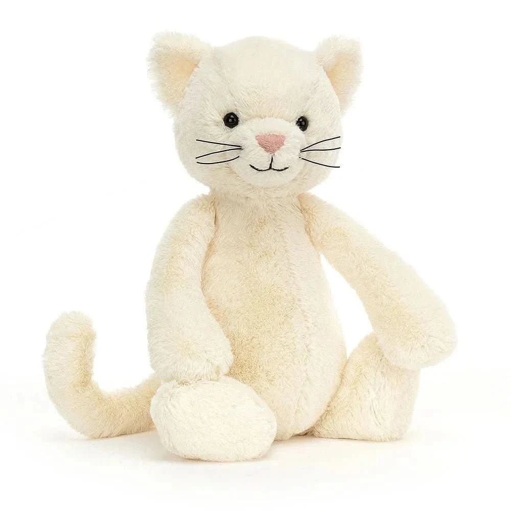 Cream Kitten Plush Toy - Waydiy