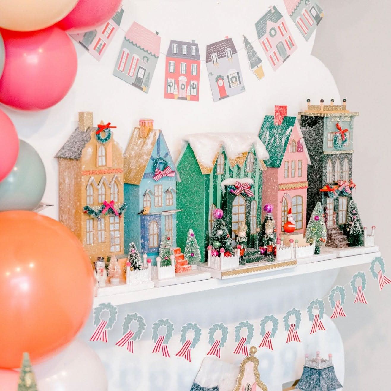 Holiday Village House – Nutcracker Christmas Decoration, 10.5 in - Waydiy