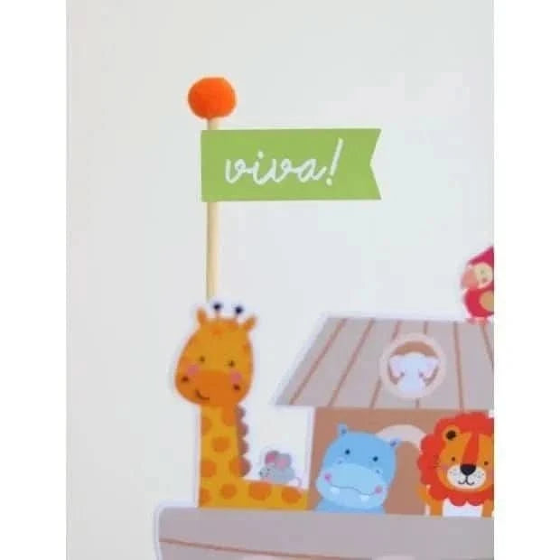 Animals of the Ark Cake Topper – Decorative Party Piece - Waydiy