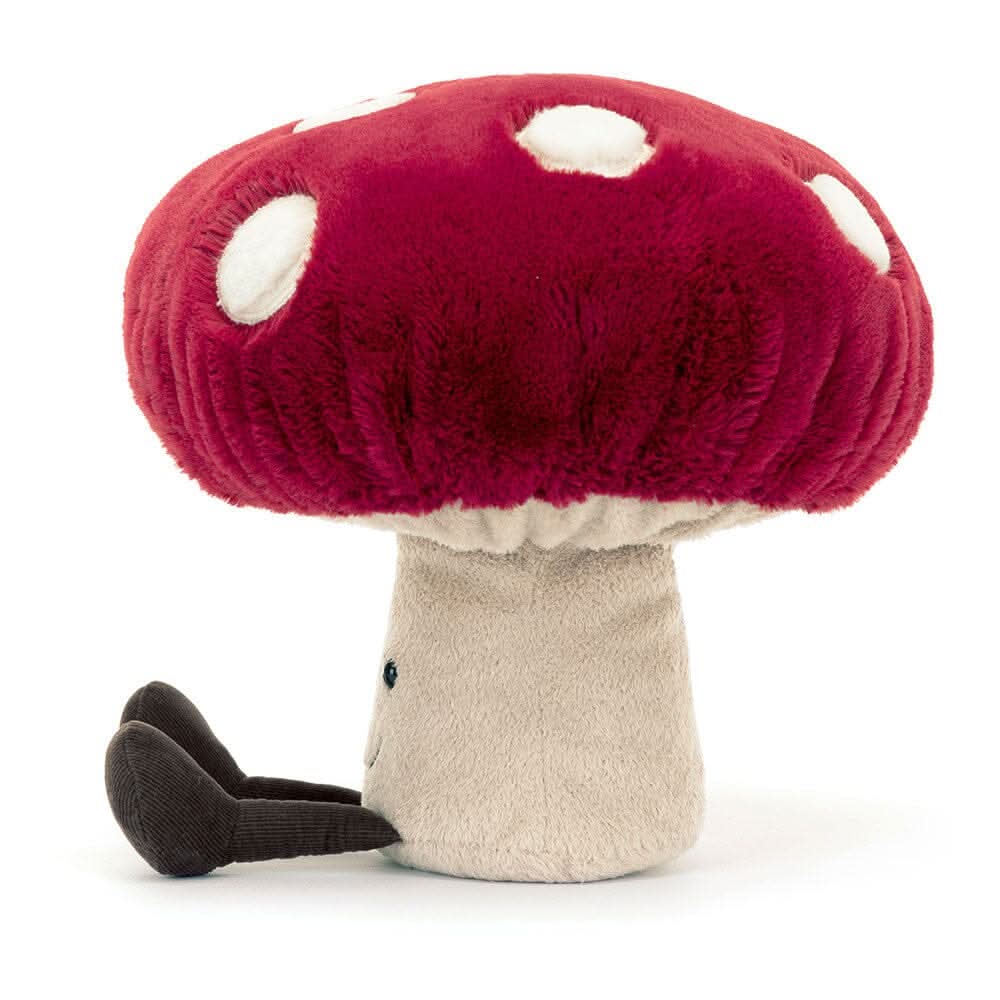 Plush Mushroom Toy – 28cm - Waydiy