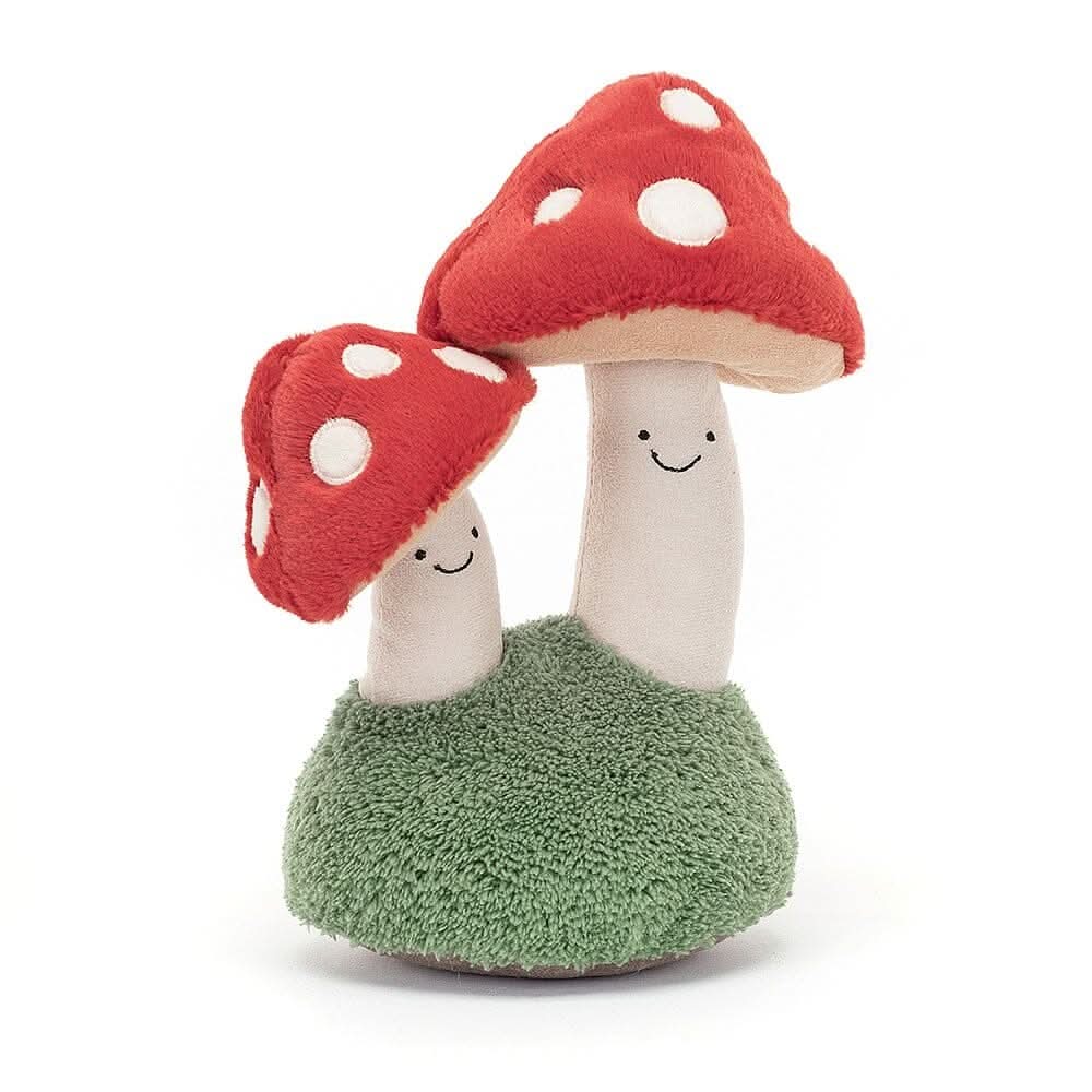 Plush Toadstool Pair – 25cm - Waydiy