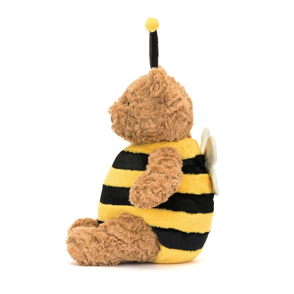 Bear Plush Toy with Bumblebee Costume – 26 cm - Waydiy