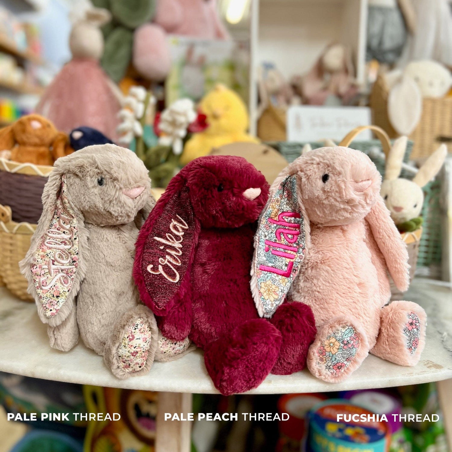 Blush Bunny Plush Toy - Waydiy