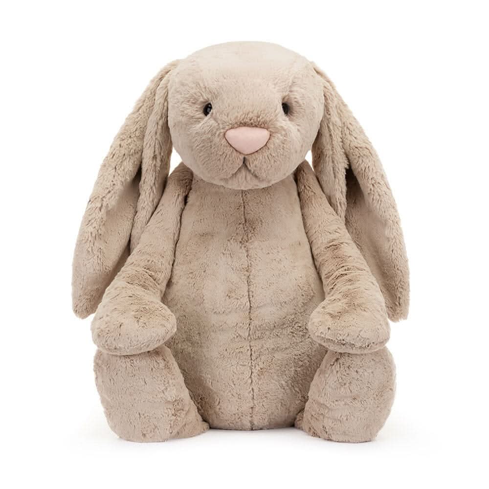 Beige Bunny Plush Toy - Waydiy