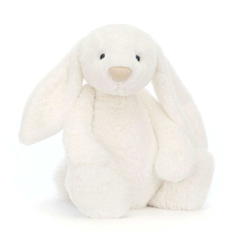 Large White Bunny Plush Toy - Waydiy