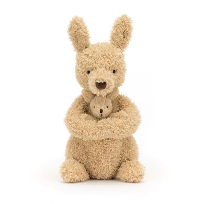 Kangaroo Plush with Baby Joey – 26cm - Waydiy