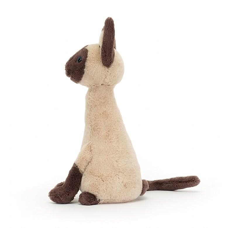 Plush Siamese Cat – 27cm - Waydiy