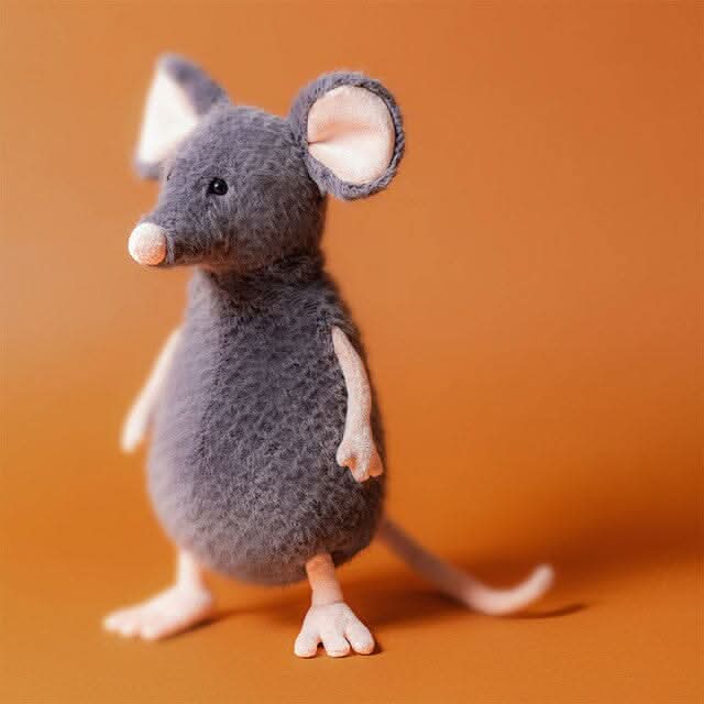 Plush Rat Soft Toy – 27cm - Waydiy