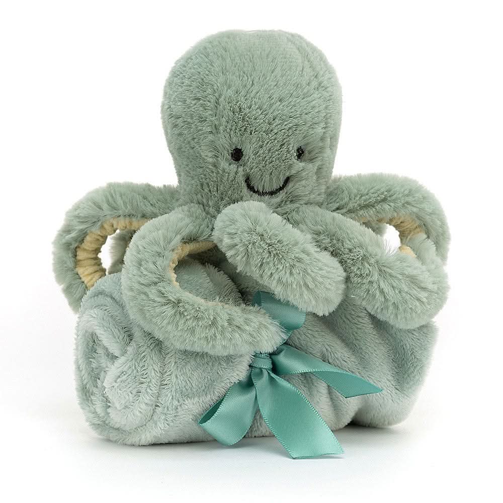 Octopus Soother Plush with Blanket - Waydiy