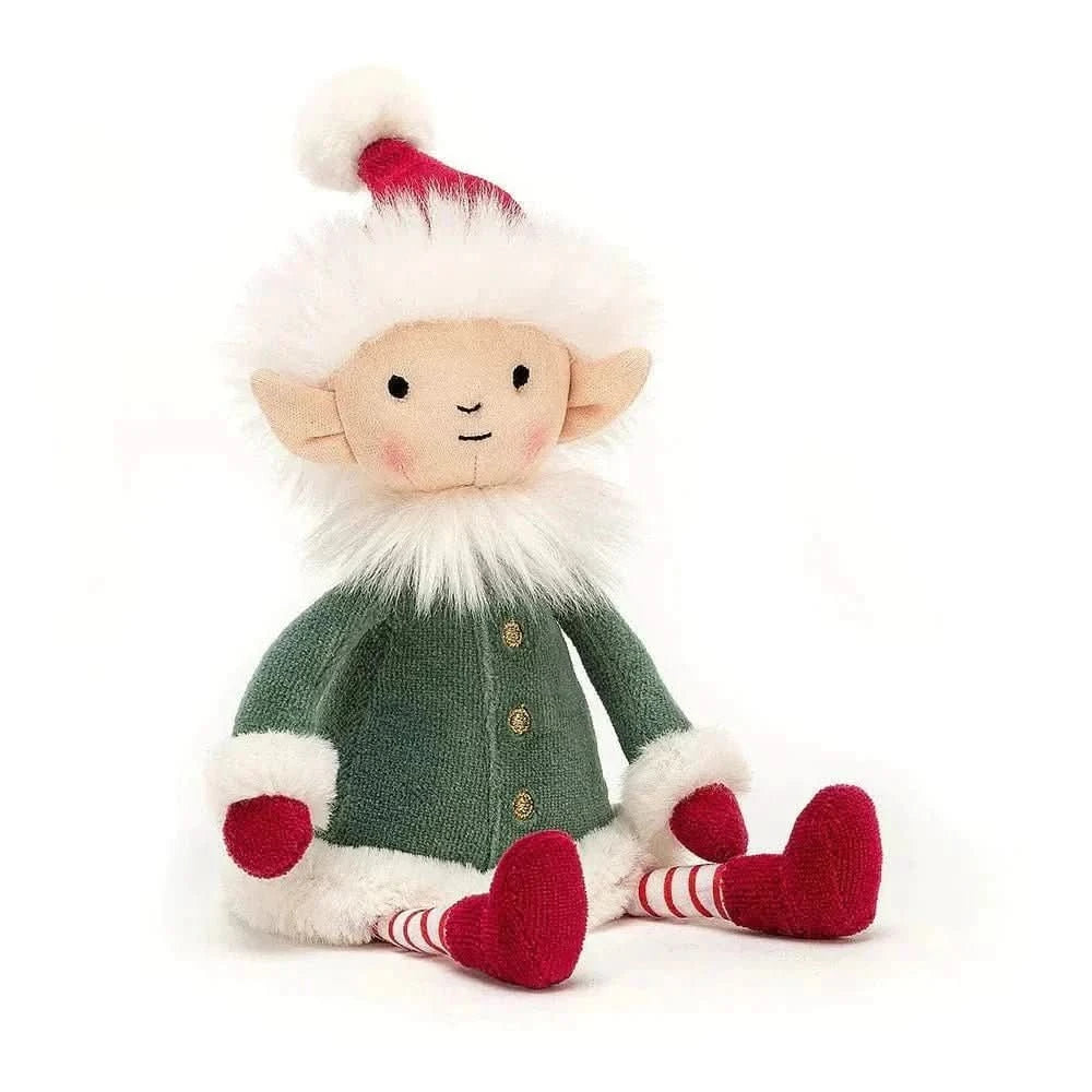 Plush Elf Soft Toy – 23cm - Waydiy